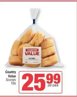 Spar Country Value Scones 10s offer