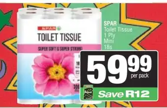 Spar Spar Toilet Tissue offer