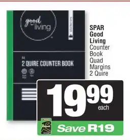 Spar SPAR Good Living Counter Book offer