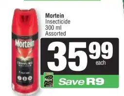 Spar Mortein Insecticide offer