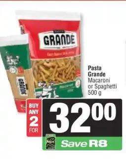 Spar Pasta Grandé offer