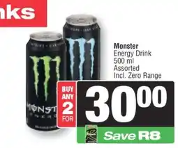 Spar MONSTER ENERGY DRINK offer