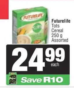 Spar Futurelife Tots Cereal offer
