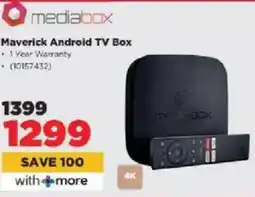 HiFi Corp Mediabox Maverick Android TV Box offer
