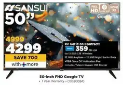 HiFi Corp Sansui 50-inch FHD Google TV offer