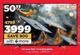 HiFi Corp Sansui 50-inch FHD TV-SLED50FHD offer