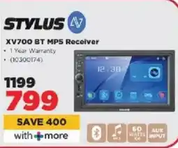 HiFi Corp Stylus XV700 BT MP5 Receiver offer