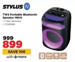 HiFi Corp Stylus TWS Portable Bluetooth Speaker MKIII offer