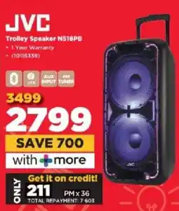 HiFi Corp JVC Trolley Speaker N518PB offer