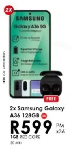 Chatz Connect Samsung Galaxy A36 128GB offer