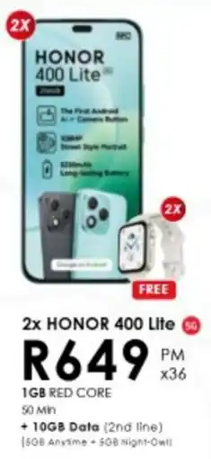 Chatz Connect Honor 400 Lite offer