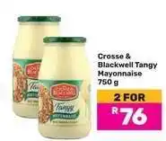 Game CROSSE & BLACKWELL TANGY MAYONNAISE offer