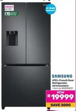 Game Samsung 470 L French Door Refrigerator offer