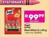 Game Pritt Glue Stick 3 x 43 g offer