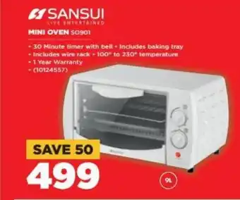 HiFi Corp Sansui Mini Oven offer