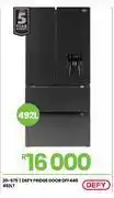 Fair Price Defy 492L Door Fridge DFF440 20-579 offer