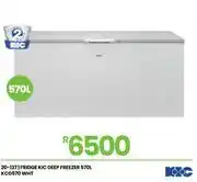 Fair Price KIC 570L Fridge Deep Freezer WHT KCG570 20-137 offer