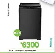 Fair Price Hisense 16Kg T/L W/Machine WT3W1622UT 22-354 offer