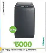 Fair Price Hisense 14Kg Top Loader Washing Machine WT3K1423UB 22-300 offer