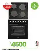 Fair Price Univa 4 Plate Oven Hob Set U336B 21-480 offer
