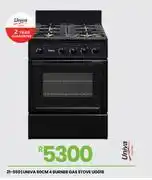 Fair Price Univa 60cm 4 Burner Gas Stove UG016 21-550 offer