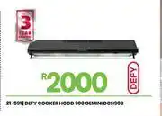 Fair Price Defy 900 Gemini Cookerhood DCH90B 21-591 offer