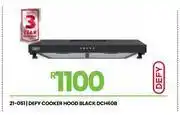 Fair Price Defy Black Cookerhood DCH60B 21-051 offer