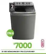 Fair Price Defy 17Kg T/L Grey W/Machine DTL153 22-328 offer