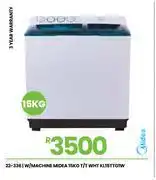 Fair Price Midea 15Kg T/T WHT Washing Machine KL15TTG1W 22-336 offer