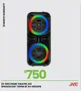 Fair Price JVC 2x6 1200W BT Home Theatre Speaker XS-N2124PB 23-826 offer
