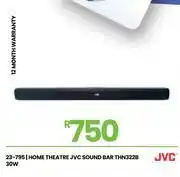 Fair Price JVC 30W Home Theatre Sound Bar THN322B 23-795 offer