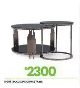 Fair Price Dolce 2PC Coffee Table 11-396 offer