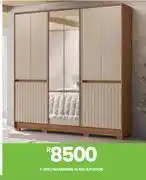 Fair Price Alasca 6 Door Wardrobe 1-286 offer