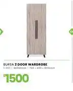Fair Price Bursa 2 Door Wardrobe 700 x 460 x 1905mm 1-257 offer