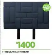 Fair Price Bursa B/Suite Headboard For Double/Queen 8-490 offer