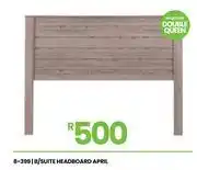 Fair Price April B/Suite Headboard For Double/Queen 8-399 offer