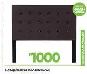 Fair Price Simone B/Suite Headboard For Double/Queen 8-394 offer