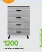 Fair Price Bursa Chest Of Draws 4-043 offer