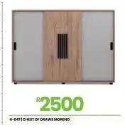 Fair Price Moreno Chest Of Draws 4-047 offer