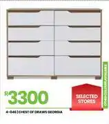 Fair Price Georgia Chest Of Draws 4-046 offer