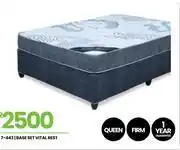 Fair Price Vital Rest Queen Base Set (Firm) 7-443 offer