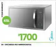 Fair Price Midea 45Ltr Mirror Digital Microwave Oven 24-245 offer