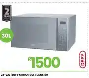 Fair Price Defy 30Ltr Mirror Microwave Oven DMO 390 24-222 offer