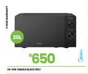 Fair Price Midea 20Ltr Black Microwave Oven 24-246 offer