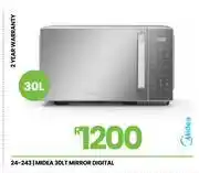 Fair Price Midea 30Ltr Digital Mirror Microwave Oven 24-243 offer