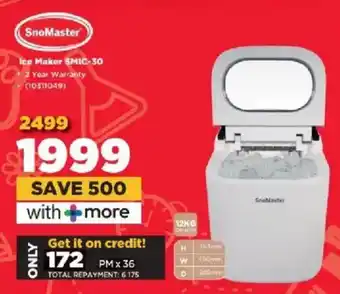 HiFi Corp SnoMaster Ice Maker SMIC-30 offer
