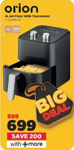 HiFi Corp Orion Air Fryer With Thermostat offer