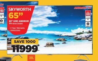 HiFi Corp SKyworth 65" UHD Android TV offer
