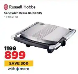 HiFi Corp Russell Hobbs Sandwich Press RHSP015 offer