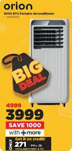 HiFi Corp Orion 9000 BTU Portable Airconditioner offer